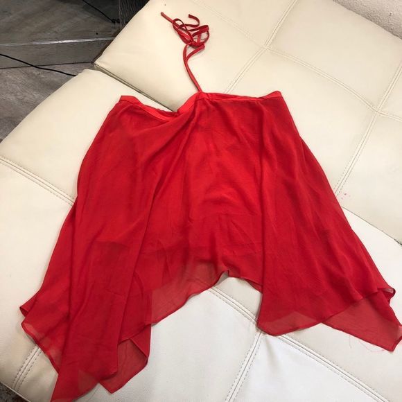 Alice + Olivia orange top - Picture 2 of 10